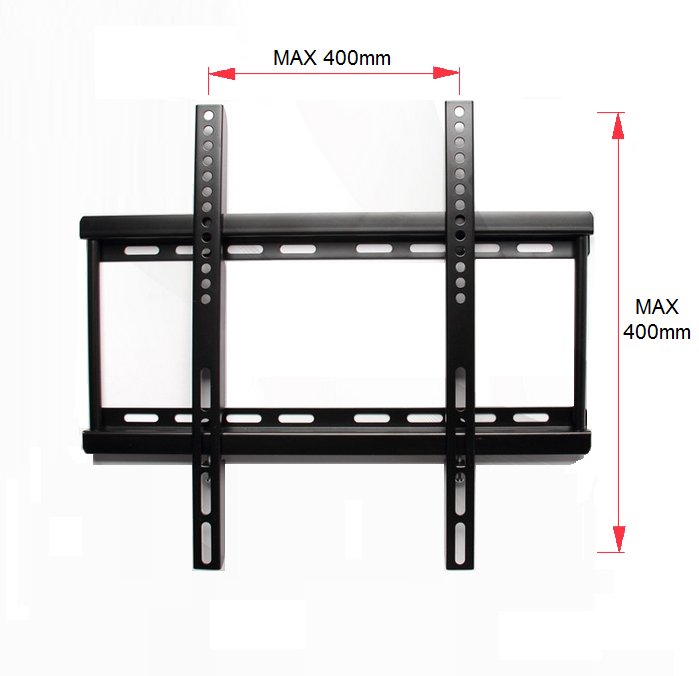  ほとんどの 26'-55' インチ テレビ用固定テレビ壁ブラケット、ウルトラ スリム テレビ壁マウント JY-LCD-B04